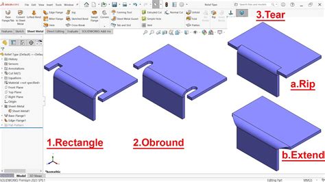 solidworks relief ratio